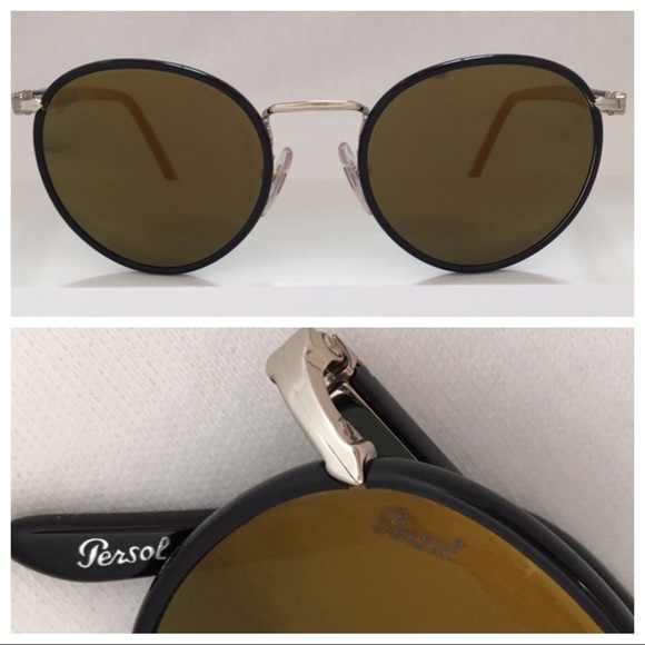 Persol Other - 🕶PERSOL Phantos PO2422SJ Blk Antq. Crystal Mirror